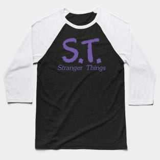 S.T. The Stranger Things Baseball T-Shirt